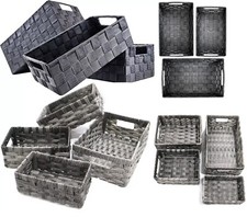 Storage Baskets Storage Organisers Basket Storage Box Set Woven Baskets Chests
