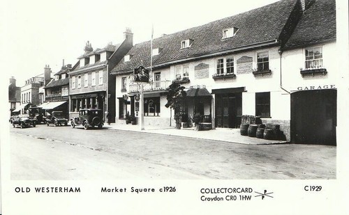 Kent postcard old westerham - postcard,