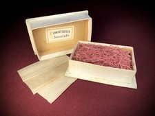 Rowntree's Pictorial Card Chocolate Box with Original Wrappers & Packing - c1900