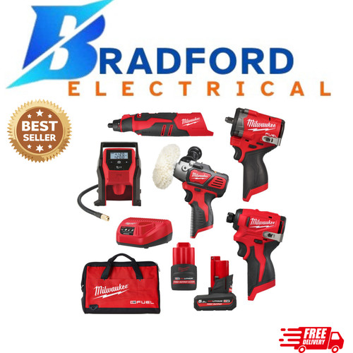 Milwaukee m12 5pc automotive - 5pc,