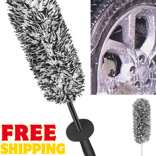 Microfibre alloy wheel woolly - microfibre,
