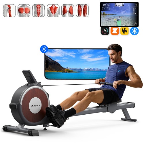 Merach r02 magnetic rowing - merach,