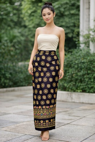 Unsewn malaysian batik - unsewn, sarong
