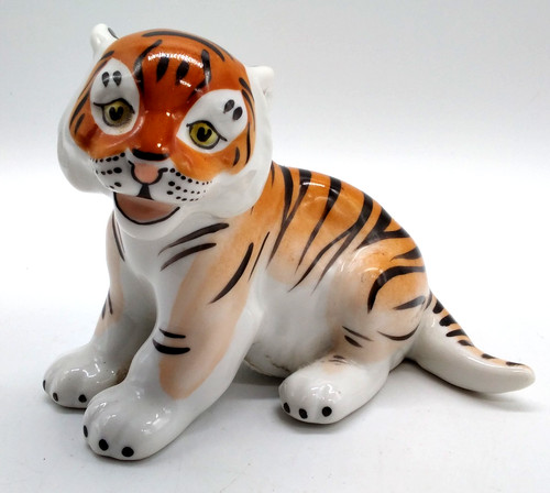 Lomonosov tiger cub figurine - tiger,