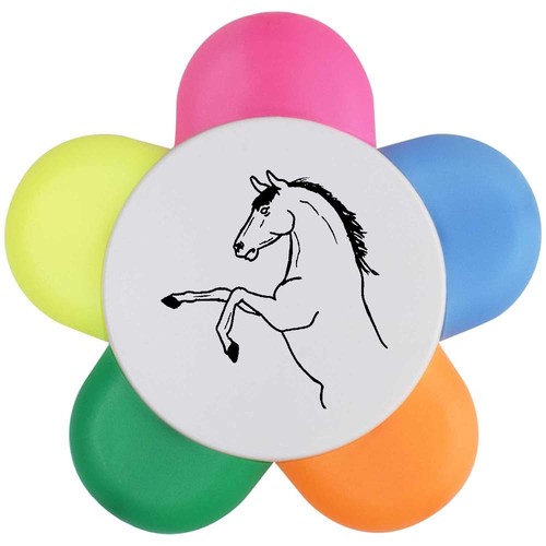 Rearing horse flower - 'rearing, shape