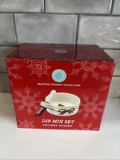 Martha Stewart Dip Mix Set Holiday Garden     New In Box