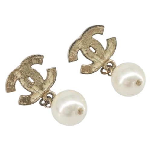 Chanel pierce metal gold - gold, tone