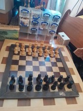 Vintage Wooden Staunton Chess