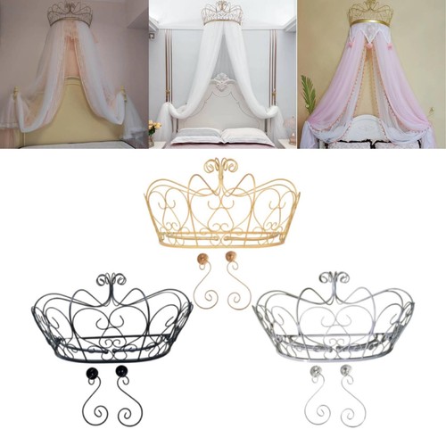 Crown bed canopy frame heavy - bed,