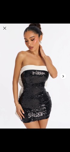 Fashion nova becca bow sequin - nova,