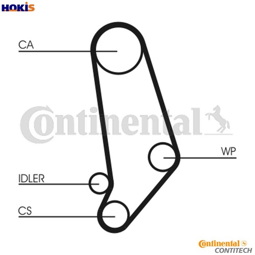 Water pump timing - timing, belt