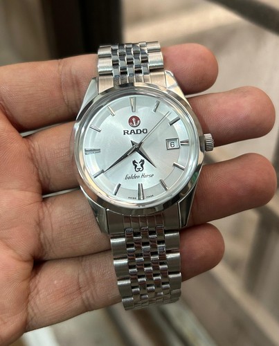 Rado golden horse silver dial - rado,