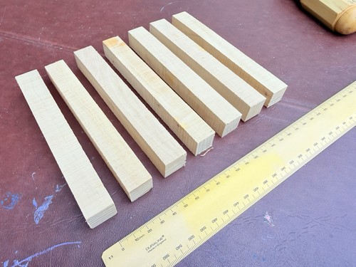 7no english boxwood - pen, blanks