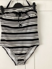 Ladies Bandeau swimsuit Size16