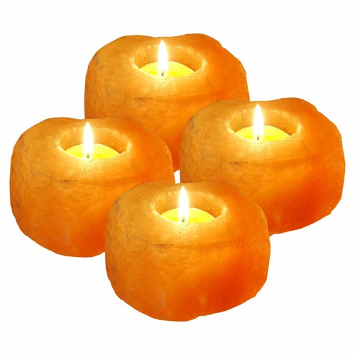 Candle holder salt tea light - candle,