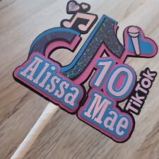 Tik Tok Personalised Cake