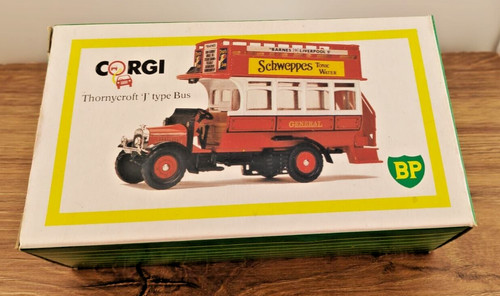 Corgi diecast model bus - bus, tb01
