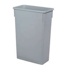 Grey 87l slim jim plastic - slim,