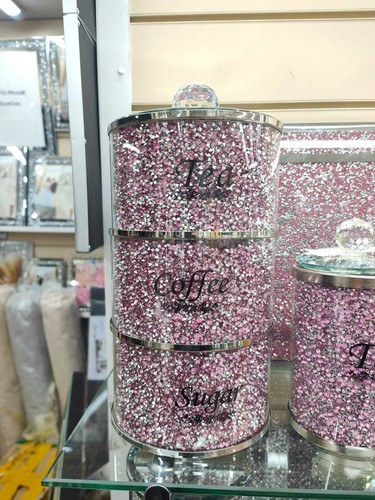 Stackable diamond crushed tea - stackable,