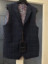 JOULES Navy Blue Waistcoat