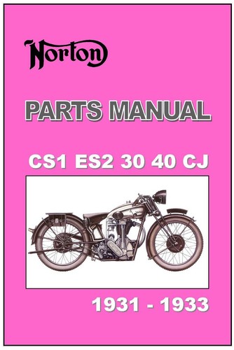 Norton parts manual - all, models