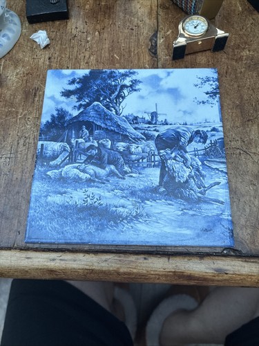 Delft blue ceramic - blue,