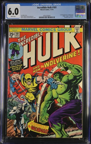 Incredible hulk 181 cgc fn - #181,