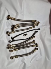 Pit Bike Engine  Oil Pipes Most Are 9" Long      10mm Banjos  5 Sets Used 