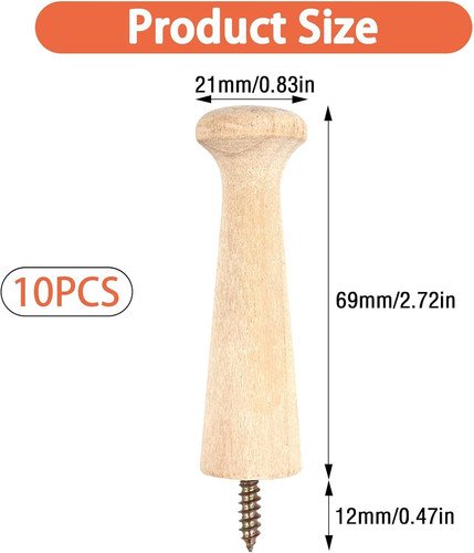 10pcs wooden shaker - 10pcs,