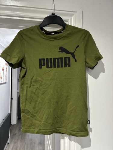 Puma teens logo graphic crew - puma,