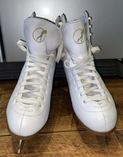 Ladies SFR Galaxy Ice Skates, Size UK 8, SFR Bag and Novelty Blade Covers