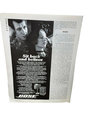1974 bose speakers 501 - 1974, 901