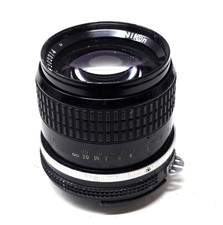 Nikon Nikkor AI-S 85mm f/2 Manual Focus Telephoto Lens