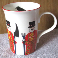 Vintage Nicholas John English Fine Bone China Beefeater No. 2 of 8 Mug