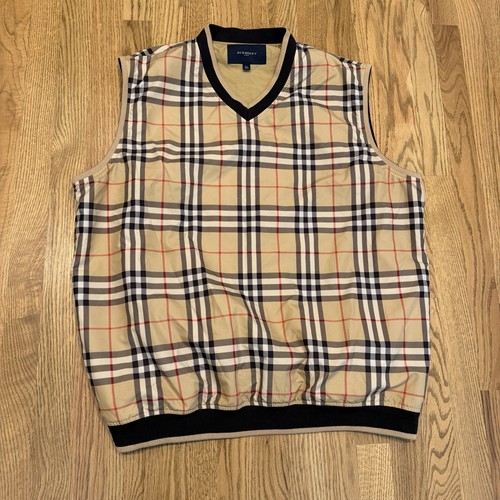 Burberry golf vest men - vest, men’s