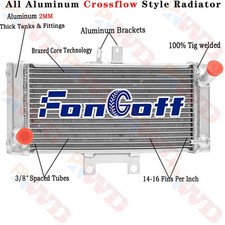 Aluminum Racing Radiator For