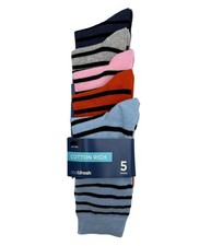 Mens M&S Socks 5 Pairs Cool &