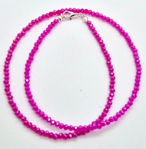 Hot pink lustre - pink,