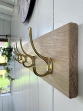 Solid wood oak coat - oak,