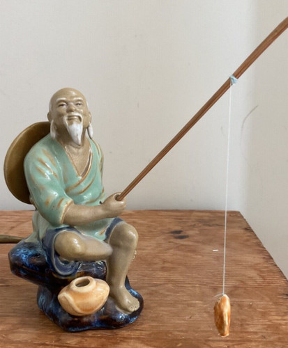 Vintage ceramic chinese mudman - vintage,