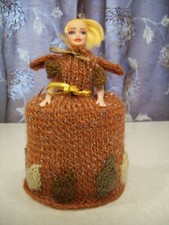 HAND KNITTED AUTUMN DOLL