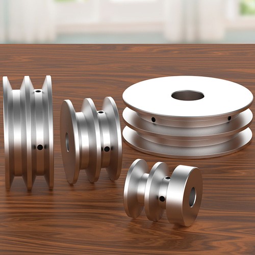 Belt pulley aluminum - aluminum, double