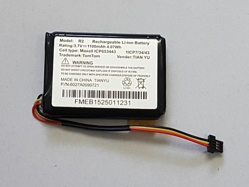 Battery replacement for tomtom - battery,