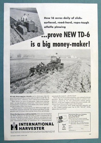 Oiginal 1957 6 tractor - 1957, ih