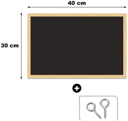 Premium black board small - black,