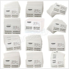 AZDENT Dental Orthodontic Brackets Metal Braces Mesh Bases Roth/MBT 022 018 Hook