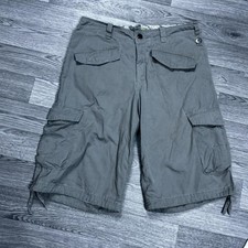 O’Neill Men’s Cargo Shorts Beige Utility Style - 34” waist