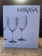 Mikasa Cheers Set Of 4 Crystal