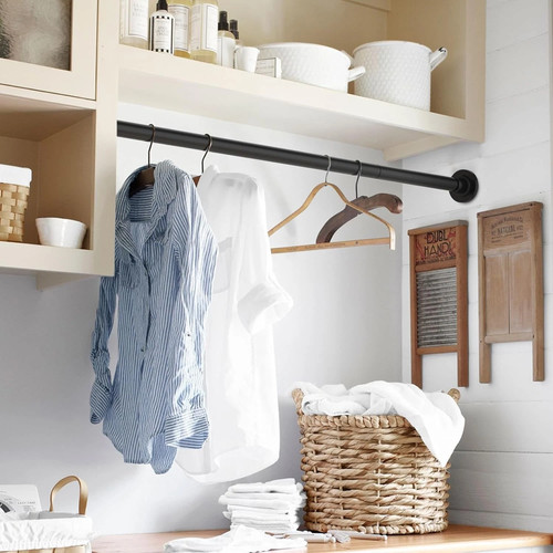 Shower curtain rail pole - shower,