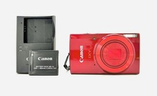 [Near Mint] Canon IXY 190 PowerShot ELPH 190 IS 20MP Digital Camera Red Japan